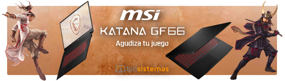 MSI GF66 Katana 15 pulg