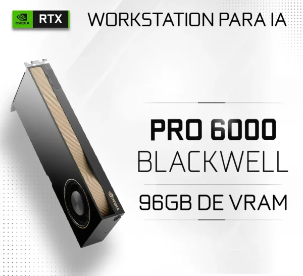 Placa gráfica Nvidia RTX Pro 6000 Blackwell