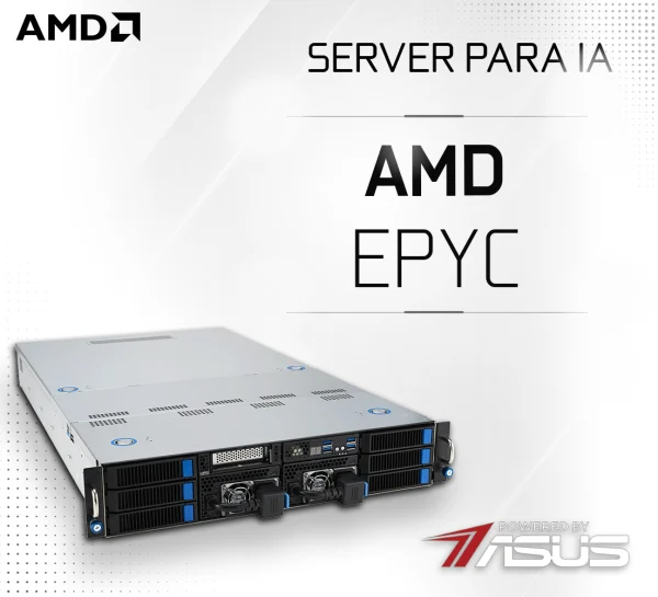 BIOSISTEMAS Workstation IA AMD EPYC 9115 ASUS Powered